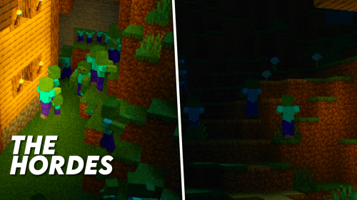 The Hordes Mod (1.21, 1.20.1) – Massive Zombie Attacks and Infections Thumbnail