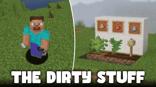 TheDirtyStuff Mod (1.20.1, 1.19.4) – Unique Crops Thumbnail