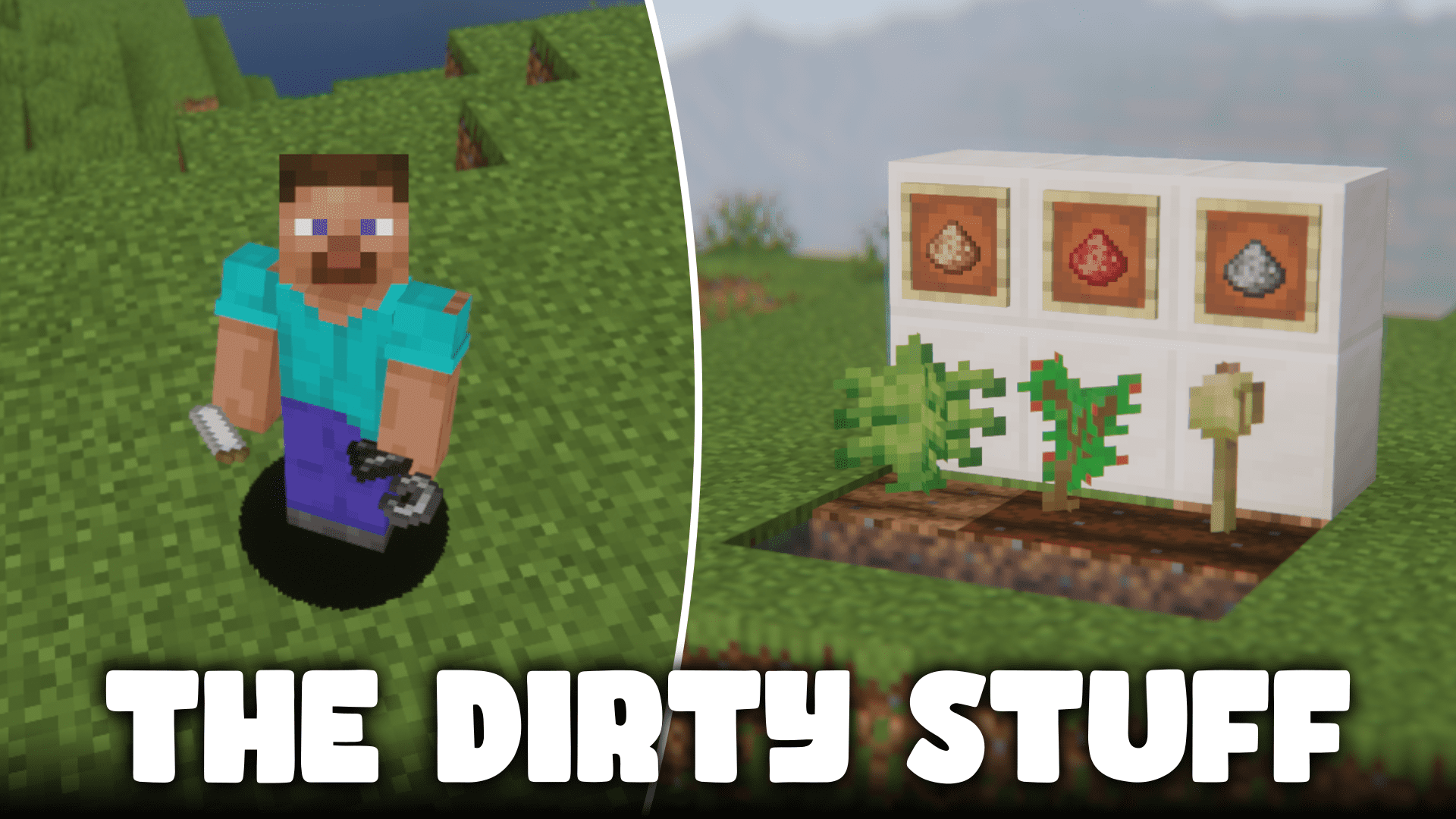 TheDirtyStuff Mod (1.20.1, 1.19.4) - Unique Crops 1