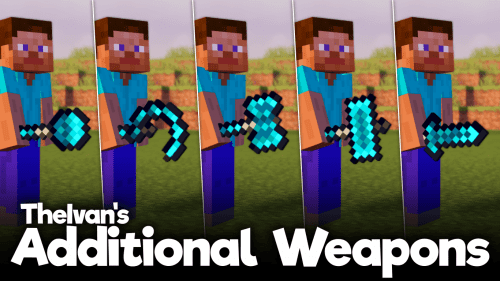 TheIvan’s Additional Weapons Mod (1.19.2)- Hammers, Battle Axes And More Thumbnail