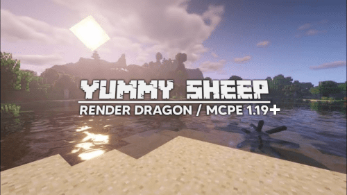 Yummy Sheep Shader (1.20, 1.19) – MCPE/Bedrock Thumbnail