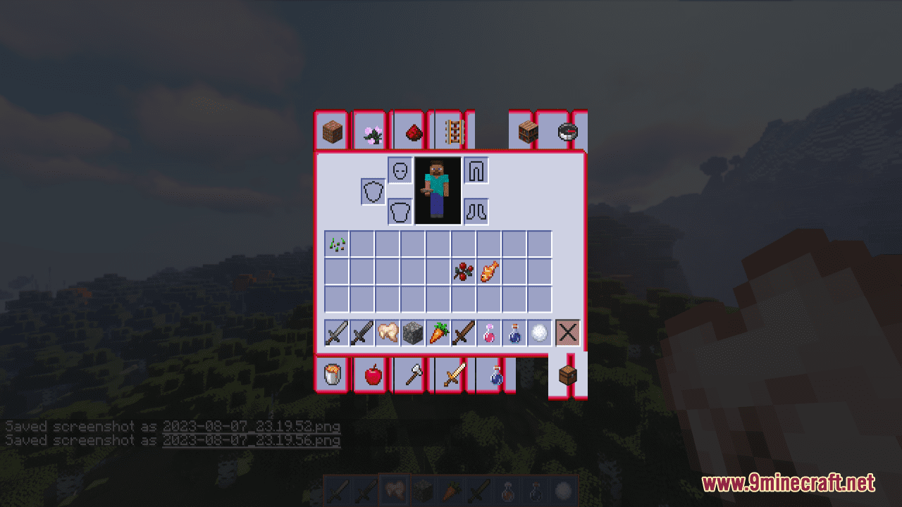 Toradora! Custom GUI Resource Pack (1.20.6, 1.20.1) - Texture Pack 11