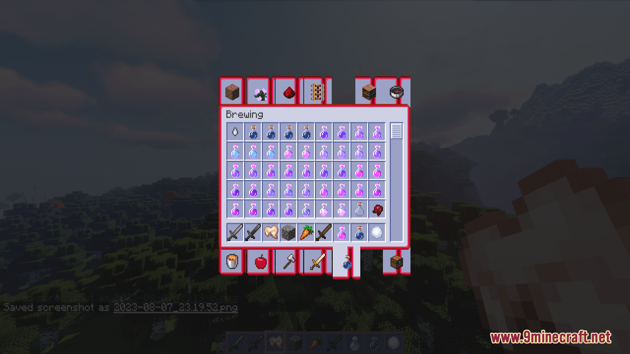 Toradora! Custom GUI Resource Pack (1.20.6, 1.20.1) - Texture Pack 10