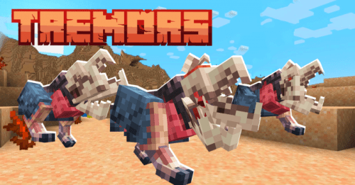 Tremors Addon (1.20) – MCPE/Bedrock Mod Thumbnail