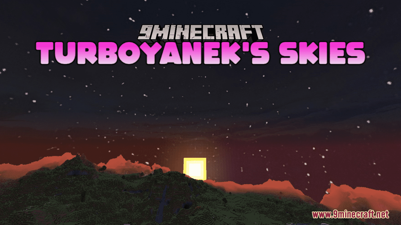 TurboYANEK's Skies Resource Pack (1.20.6, 1.20.1) - Texture Pack 1