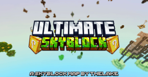 Ultimate Sky Block Map (1.20, 1.19) – MCPE/Bedrock Thumbnail