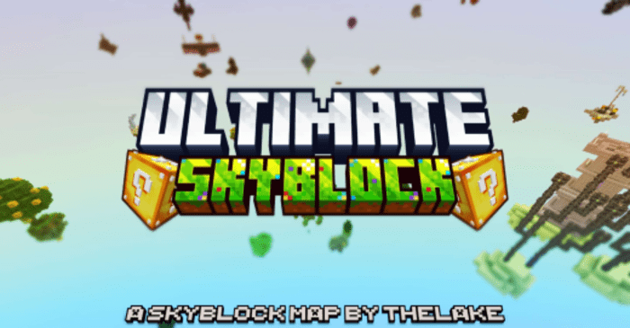 Ultimate SkyBlock Map (1.21, 1.20) - MCPE/Bedrock 1