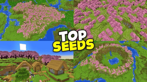 Top 4 Cherry Blossom Minecraft Seeds (1.20.6, 1.20.1) – Java Edition Thumbnail