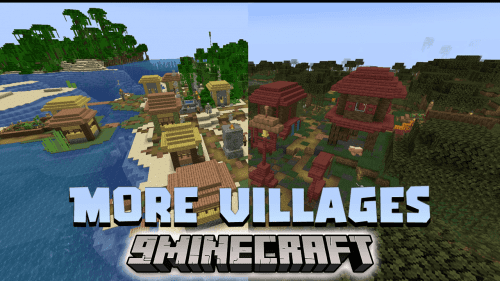 Vanilla Style Villages Data Pack (1.20.2, 1.19.4) – More Village Types! Thumbnail