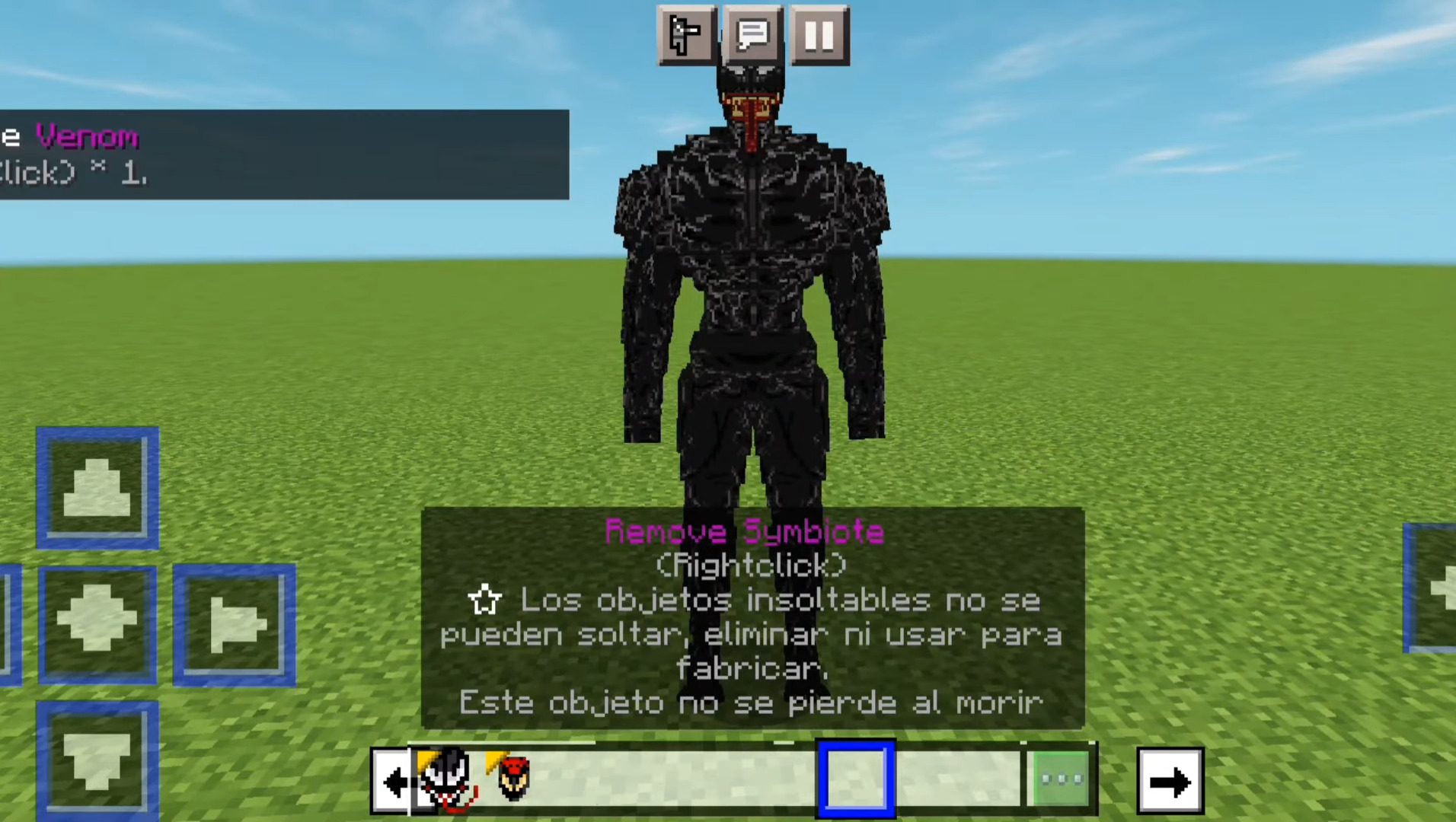 Venom x Cranage Symbiote Addon (1.20, 1.19) - MCPE/Bedrock Mod 11