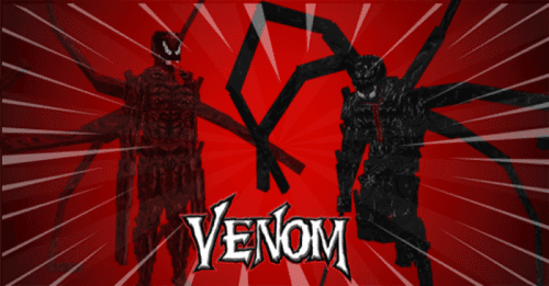 Venom x Cranage Symbiote Addon (1.20, 1.19) – MCPE/Bedrock Mod Thumbnail