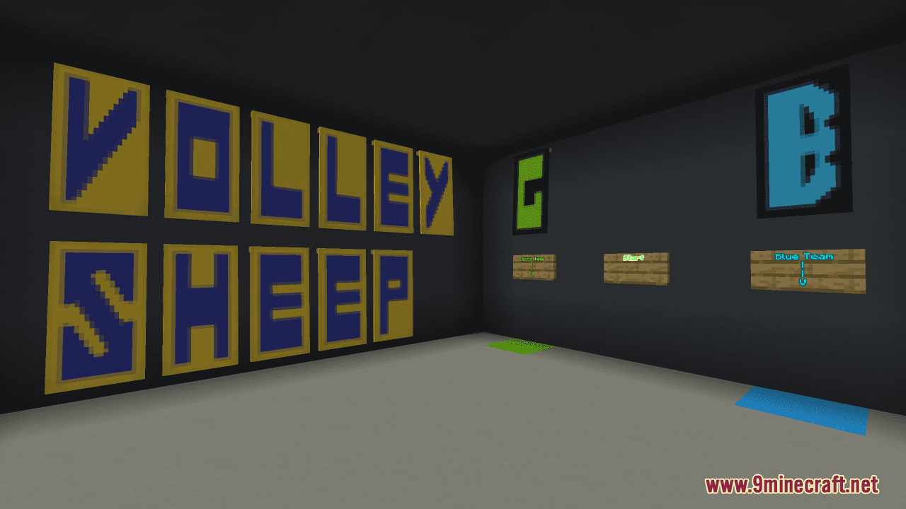 Volley-Sheep Map (1.21.1, 1.20.1) - Sheep Showdown 2