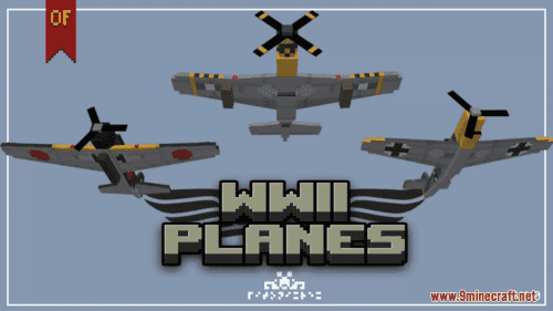 WWII Planes Resource Pack (1.20.6, 1.20.1) – Texture Pack Thumbnail