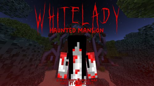 WhiteLady Haunted Mansion Horror Map (1.20) – MCPE/Bedrock Thumbnail