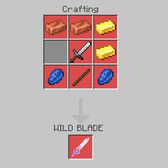 Wild Swords Addon (1.20, 1.19) - MCPE/Bedrock Mod 11