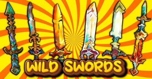 Wild Swords Addon (1.20, 1.19) – MCPE/Bedrock Mod Thumbnail