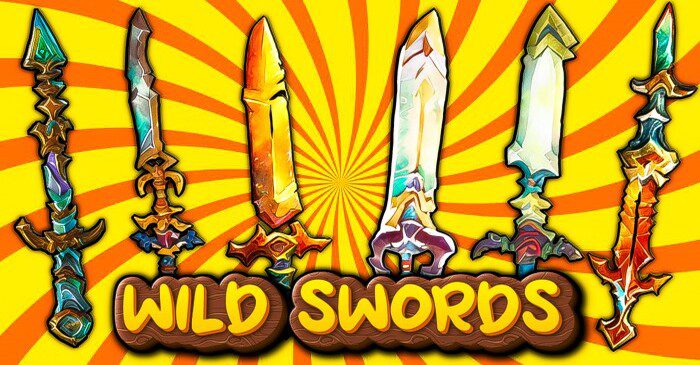 Wild Swords Addon (1.20, 1.19) - MCPE/Bedrock Mod 1