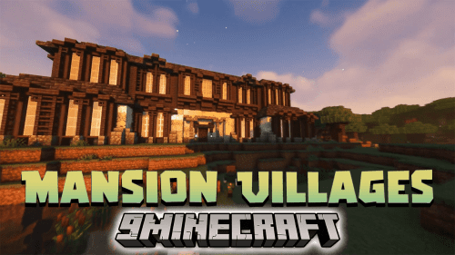 Woodland Mansion Villages Data Pack (1.20.2, 1.19.4) – Experience the Woodland Mansion Village! Thumbnail