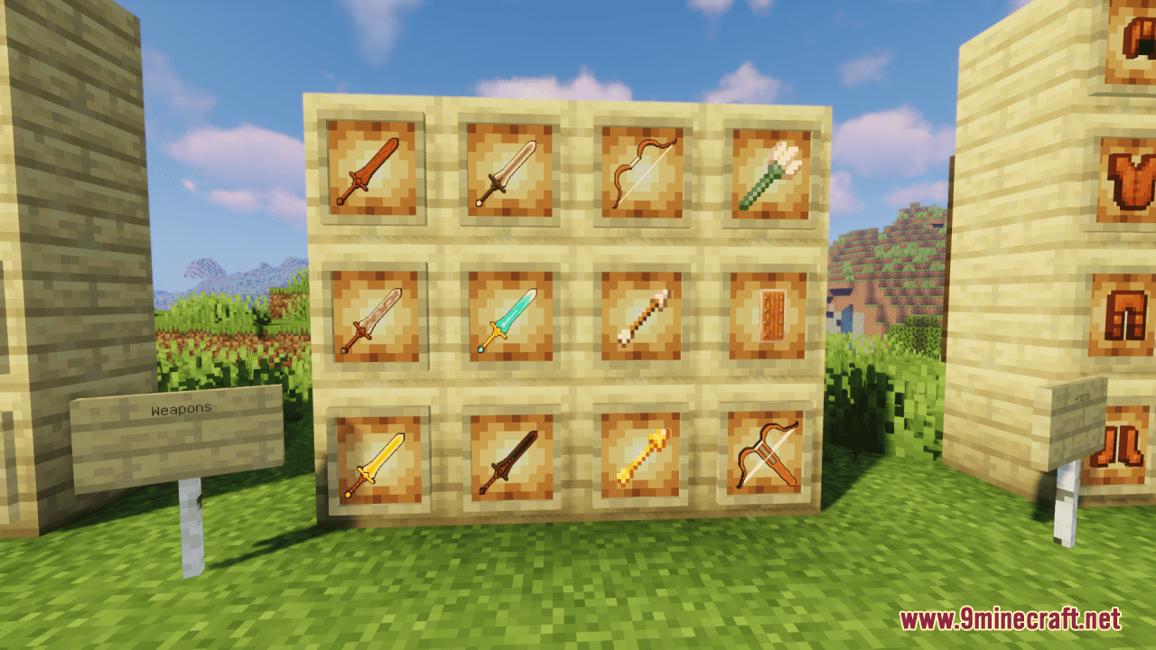 Zerotekz's Mythic Weapons Resource Pack (1.20.6, 1.20.1) - Texture Pack 7