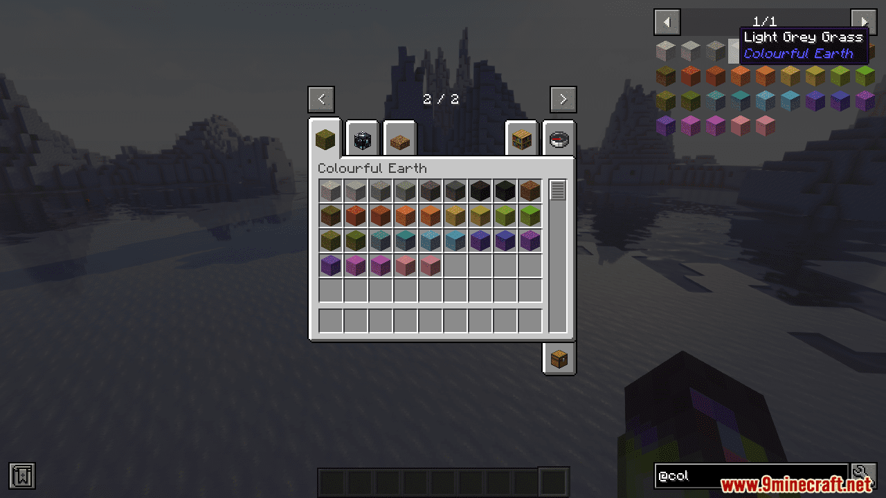 Colourful Earth Mod (1.21.1, 1.20.1) - An Innovative Way to Colour Dirt Block 5