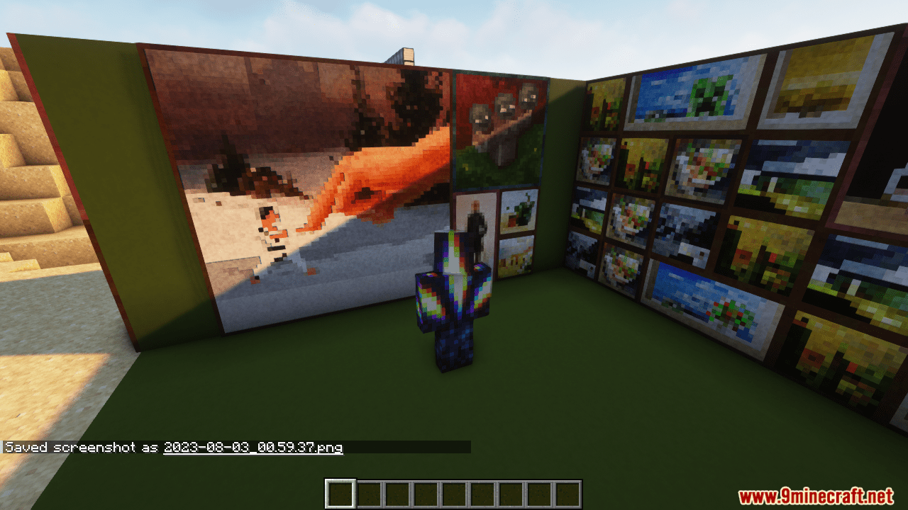 Fast Paintings Mod (1.20.4, 1.19.2) - Faster Rendering, Lag-Free Gameplay, and Real-Time Updates! 2