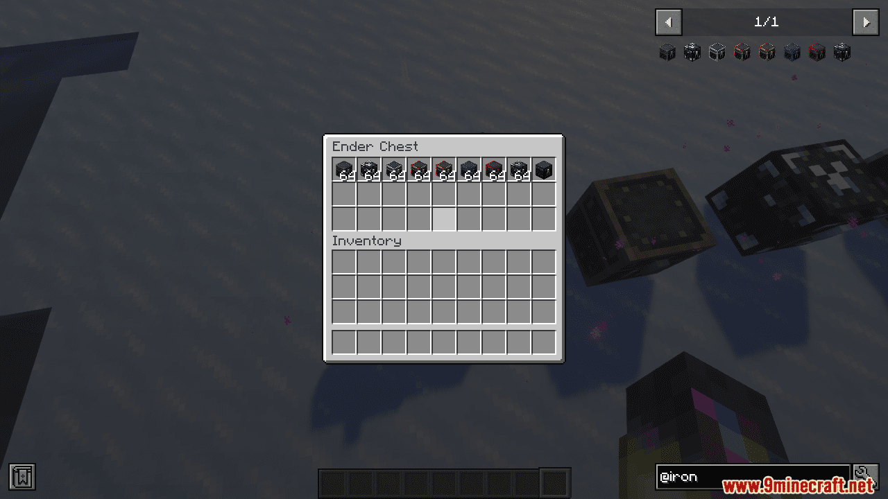 Iron Ender Chests Mod (1.20.6, 1.20.1) - Advanced Ender Chest 3