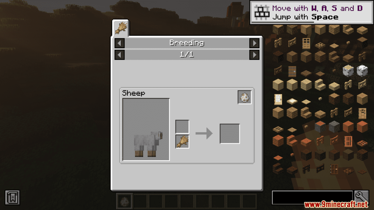 Just Enough Breeding Mod (1.20.4, 1.19.4) - Breeding Insights through JEI 6