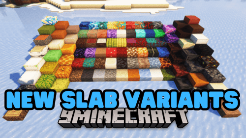 New Slab Variants Mod (1.21.1, 1.20.1) – Offering Over 200 Unique Slab Options Thumbnail