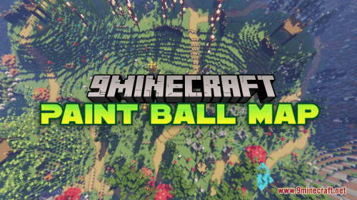 Paint Ball Map (1.21.1, 1.20.1) – Colorful Battles Thumbnail