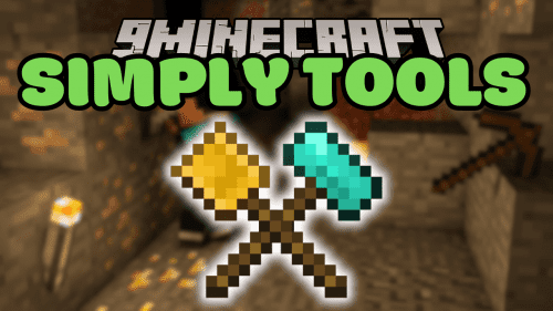 Simply Tools Mod (1.20.1, 1.19.4) – Empower Your Mining with 3×3 Tools Thumbnail