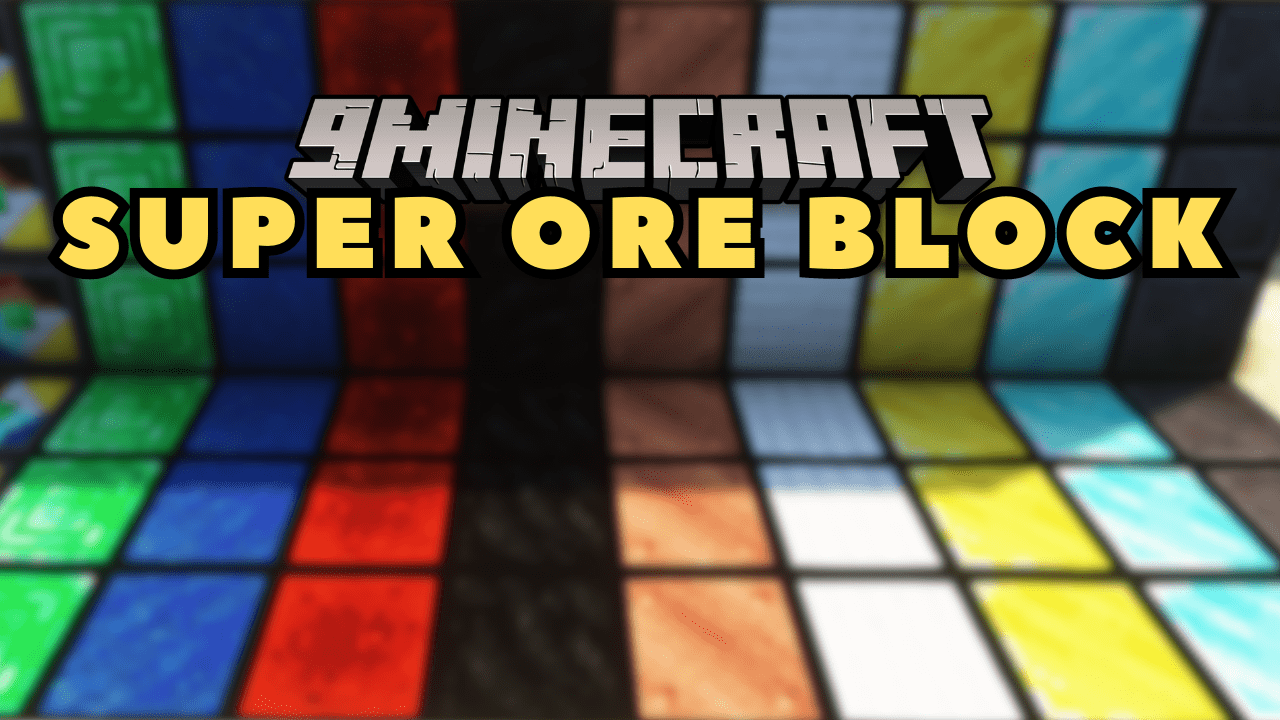 Super Ore Block Mod (1.20.4, 1.19.4) - The Addition of a Multi-Mineral Super Block 1