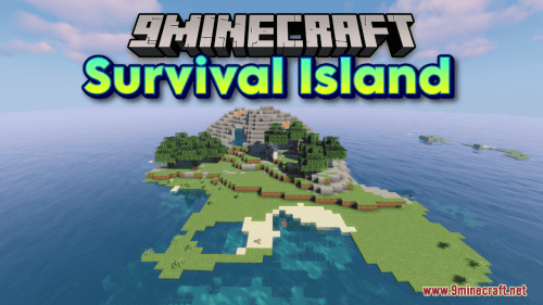 Survival Island Map (1.21.1, 1.20.1) – Castaway Chronicles Thumbnail