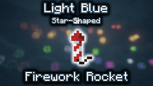 Light Blue Star-Shaped Firework Rocket – Wiki Guide Thumbnail