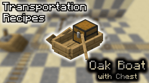 Oak Boat with Chest – Wiki Guide Thumbnail