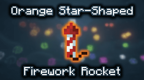 Orange Star-Shaped Firework Rocket – Wiki Guide Thumbnail