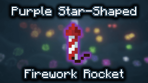 Purple Star-Shaped Firework Rocket – Wiki Guide Thumbnail