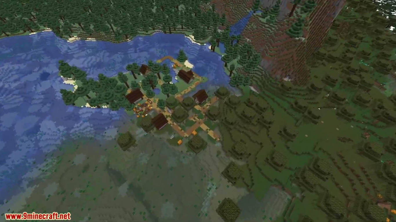 Top 5 Swamp Village Seeds For Minecraft (1.20.6, 1.20.1) - Java/Bedrock Edition 4