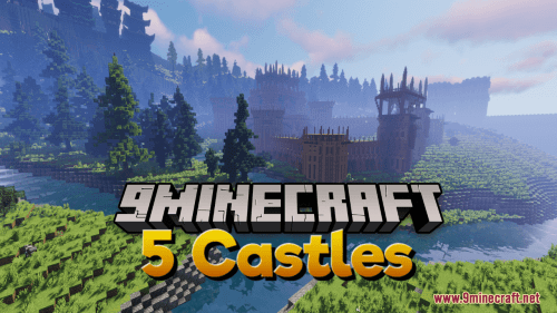 5 Castles Map (1.20.2, 1.19.4) – A Castle Showcase Thumbnail