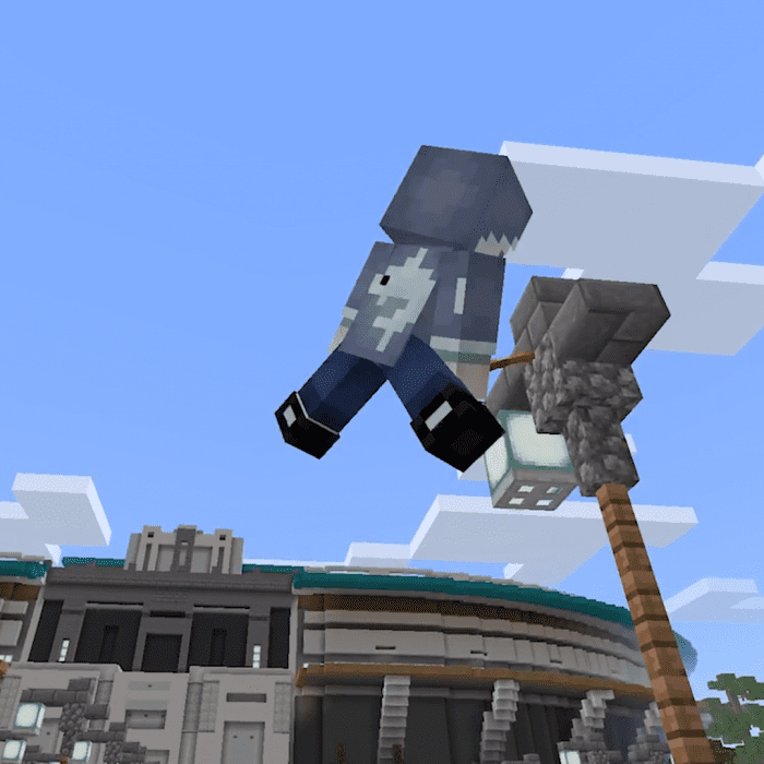 Acrobatic Player Animations Addon (1.20) - MCPE/Bedrock Mod 11