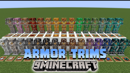 Armor Trims Plus Data Pack (1.20.2, 1.19.4) – Customize Your Armor In Style! Thumbnail