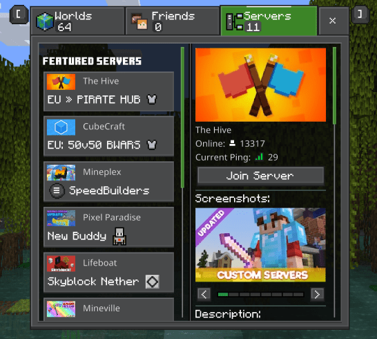 Bedrock Preview UI Pack (1.19, 1.18) - MCPE/Bedrock 4