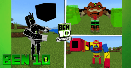 Ben 10 Omniverse Addon (1.20, 1.19) – MCPE/Bedrock Mod Thumbnail