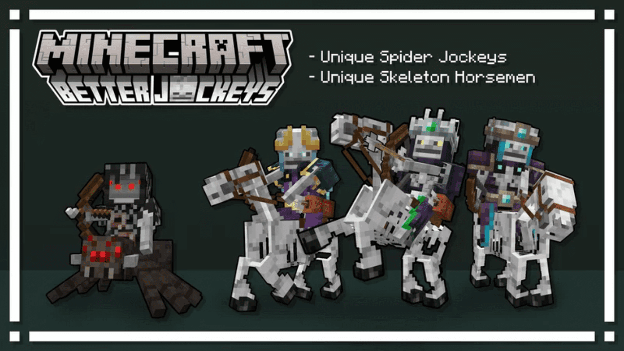 Better Jockeys Resource Pack (1.20.6, 1.20.1) - Texture Pack 1