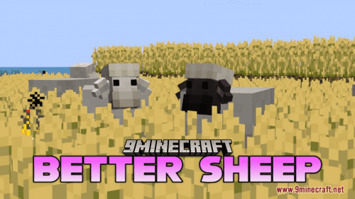 Better Sheep Resource Pack (1.20.6, 1.20.1) – Texture Pack Thumbnail