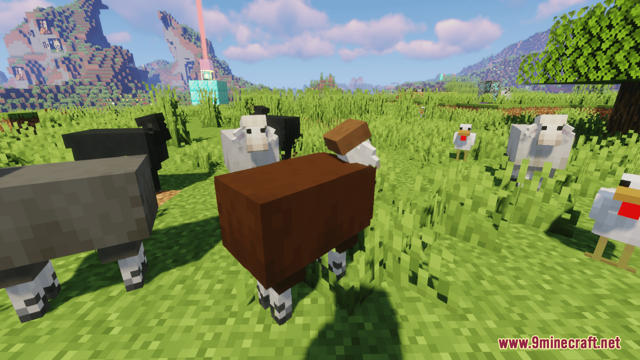 Better Sheep Resource Pack (1.20.6, 1.20.1) - Texture Pack 13