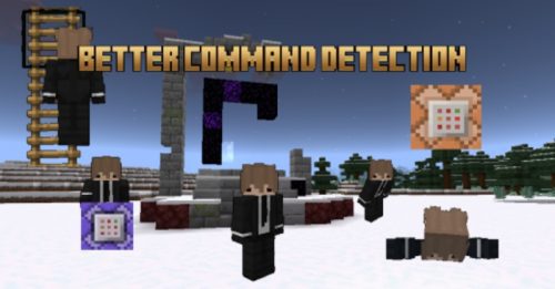Better Command Detection Script (1.20) – MCPE/Bedrock Mod Thumbnail