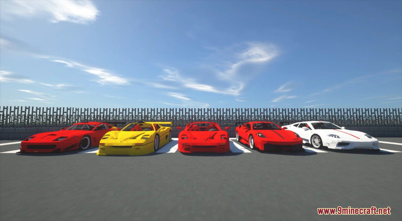 Cars Old Ferrari Content Pack (1.12.2, 1.7.10) – Super Cars 2