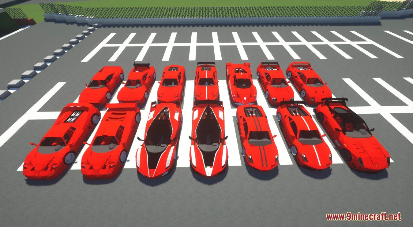 Cars Old Ferrari Content Pack (1.12.2, 1.7.10) – Super Cars 6