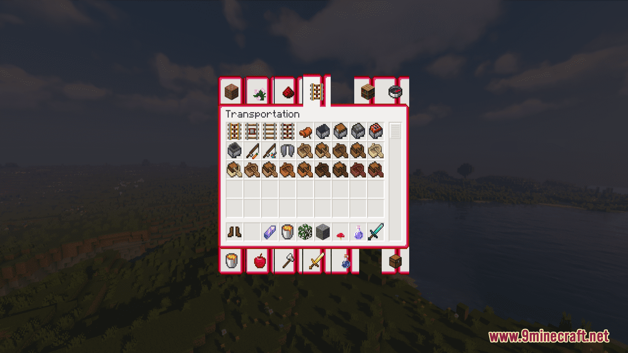 Charlotte Custom GUI Resource Pack (1.20.6, 1.20.1) - Texture Pack 6