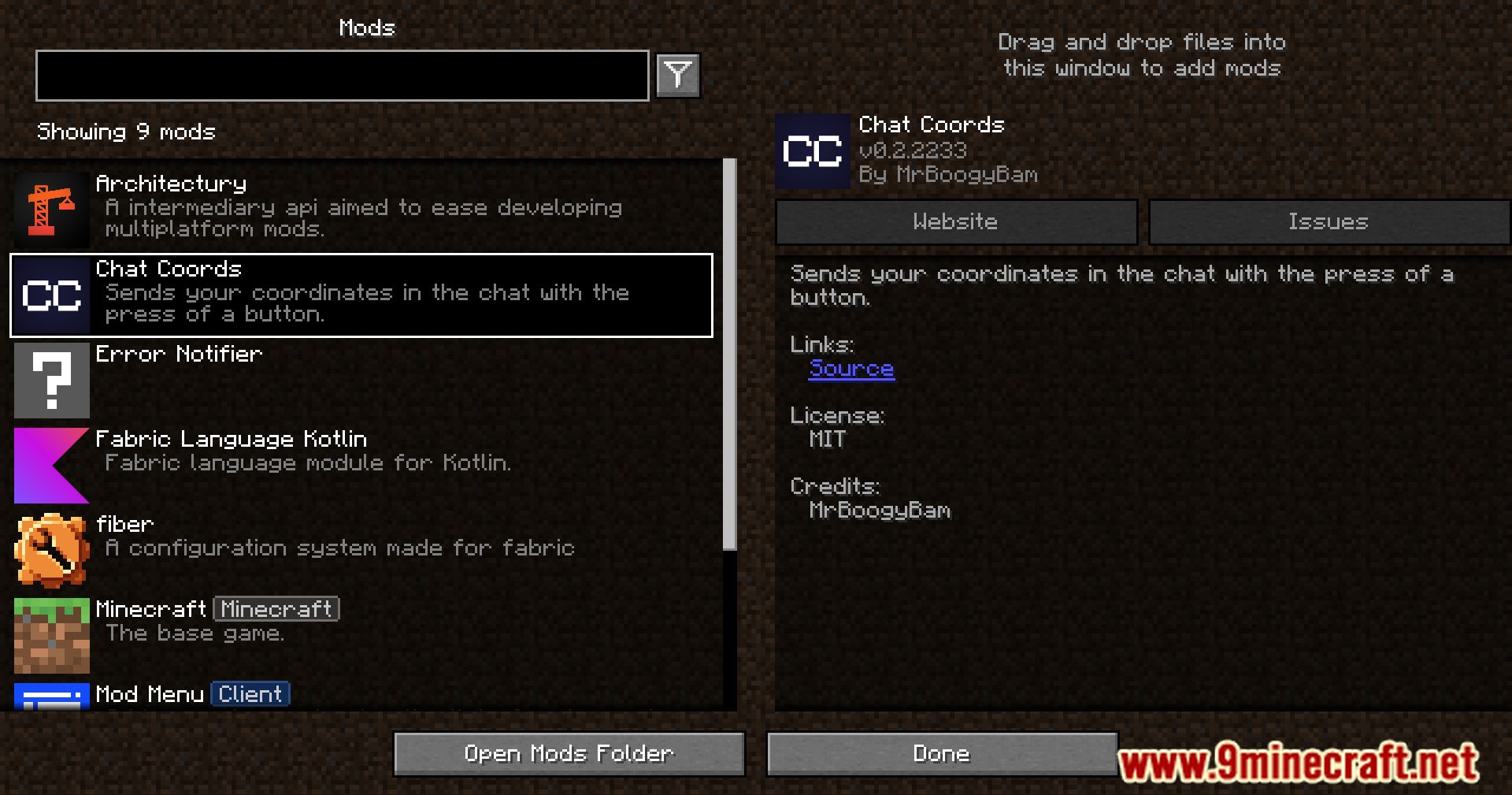 Chat Coords Mod (1.20.4, 1.19.4) - Coordinate Sharing Made Easy 2